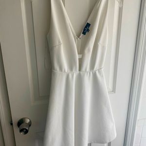 White Lulu’s Mini Dress